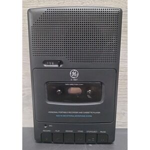 GE 3-5027A Vintage Personal Portable Recorder and Cassette Player D6